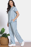 Zivame Lounge Lines Pyjama Set - Plein Air — thumbnail 3